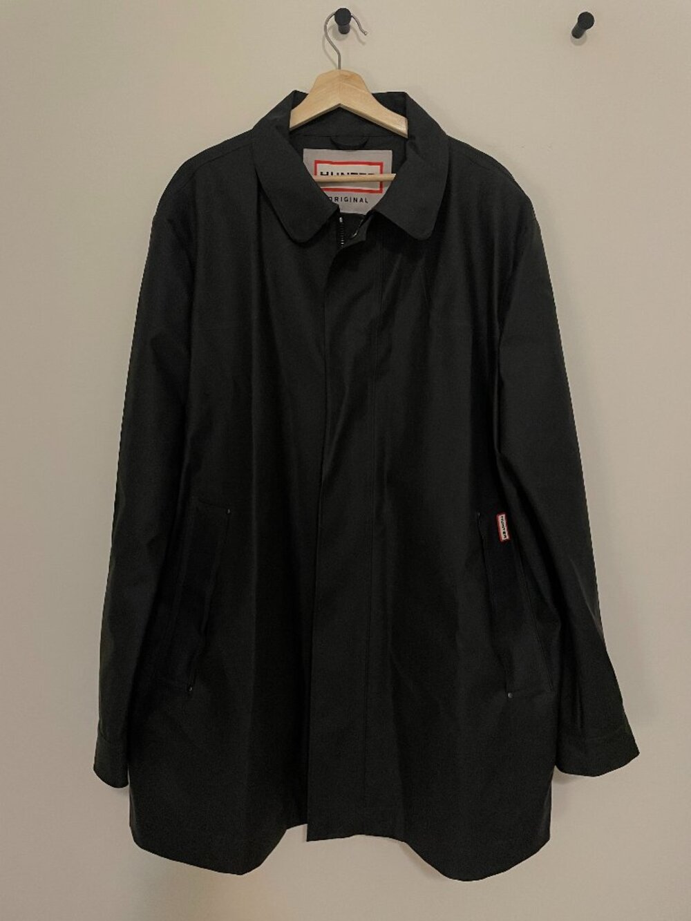 NEW "Sam" Longline Rubberized Waterproof Padded Raincoat - Men's XXL